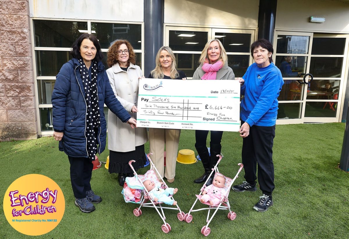 Solas (left to right) – Joan Henderson, Una Mulgrew, Lisa Toan, Anne-Marie McClure, Anne Gilmore