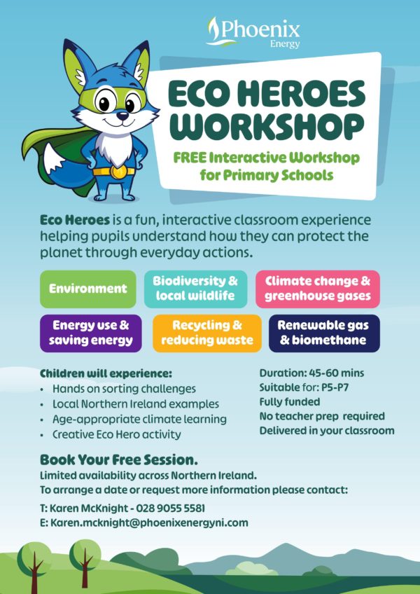 Eco Heroes Workshop Flyer