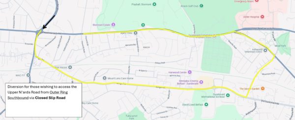 Hawthorden Way Diversion Map